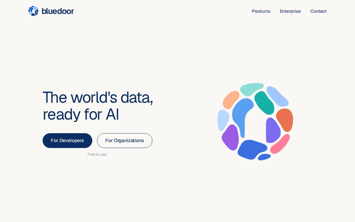 bluedoor website preview