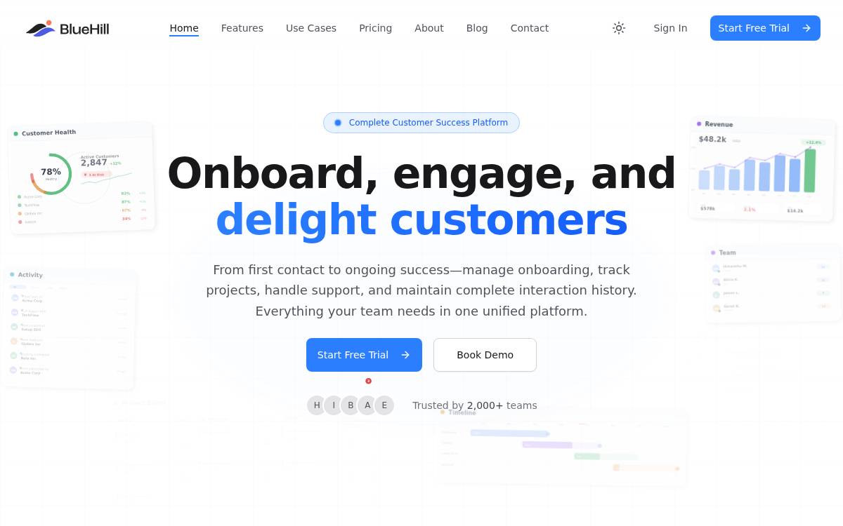 BlueHill Payments website preview