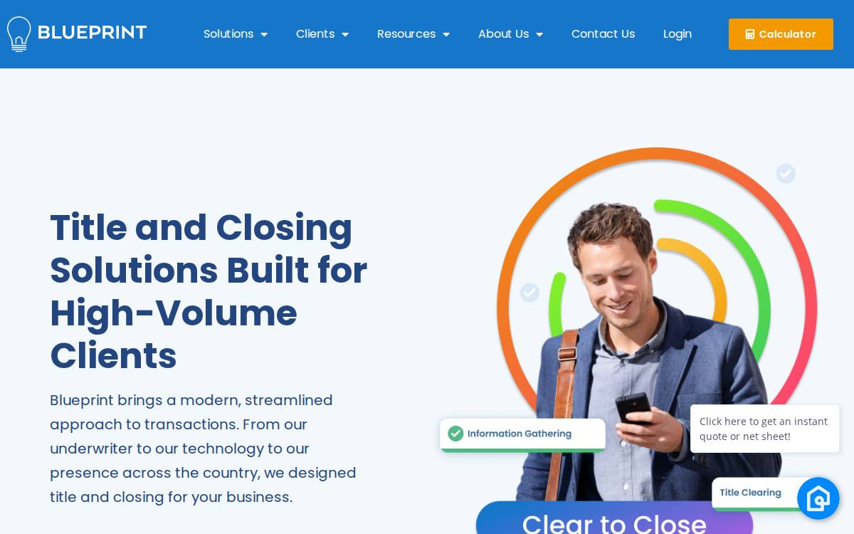 Blueprint Title website preview