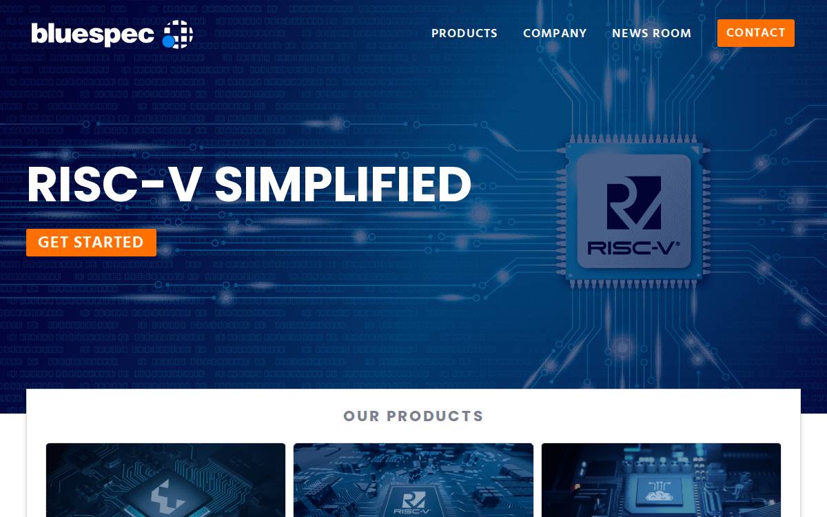 Bluespec website preview