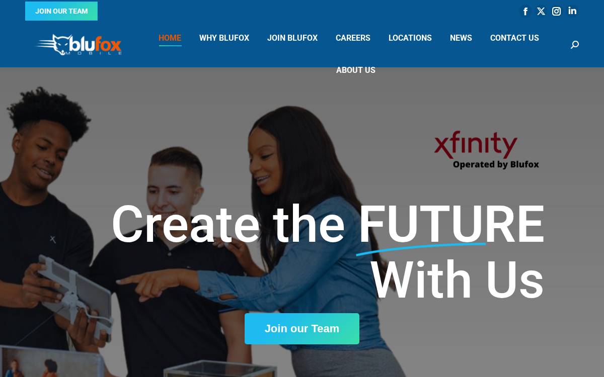 Blufoxmobile website preview
