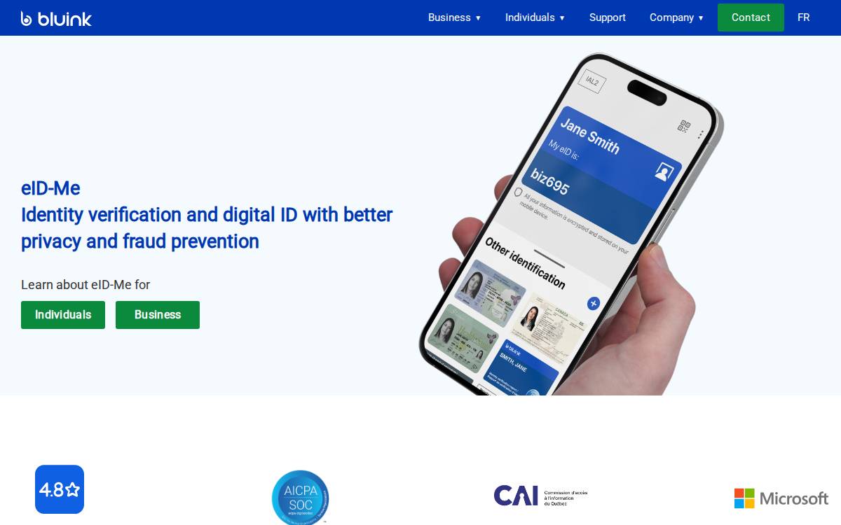 Bluink Ltd. website preview