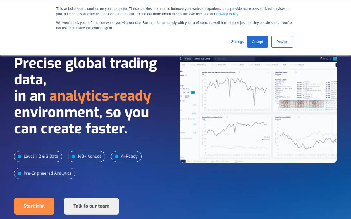 BMLL website preview