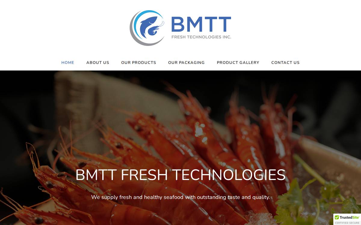 BMTT Fresh Technologies website preview