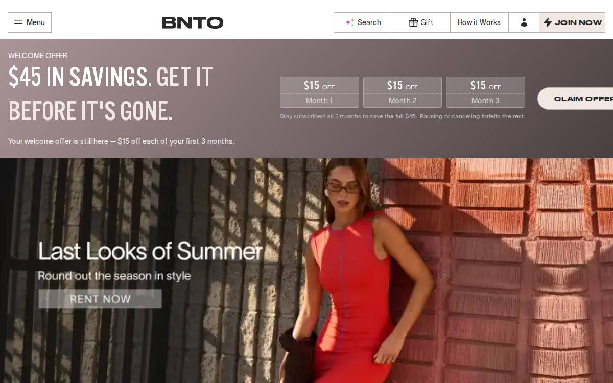 BNTO website preview