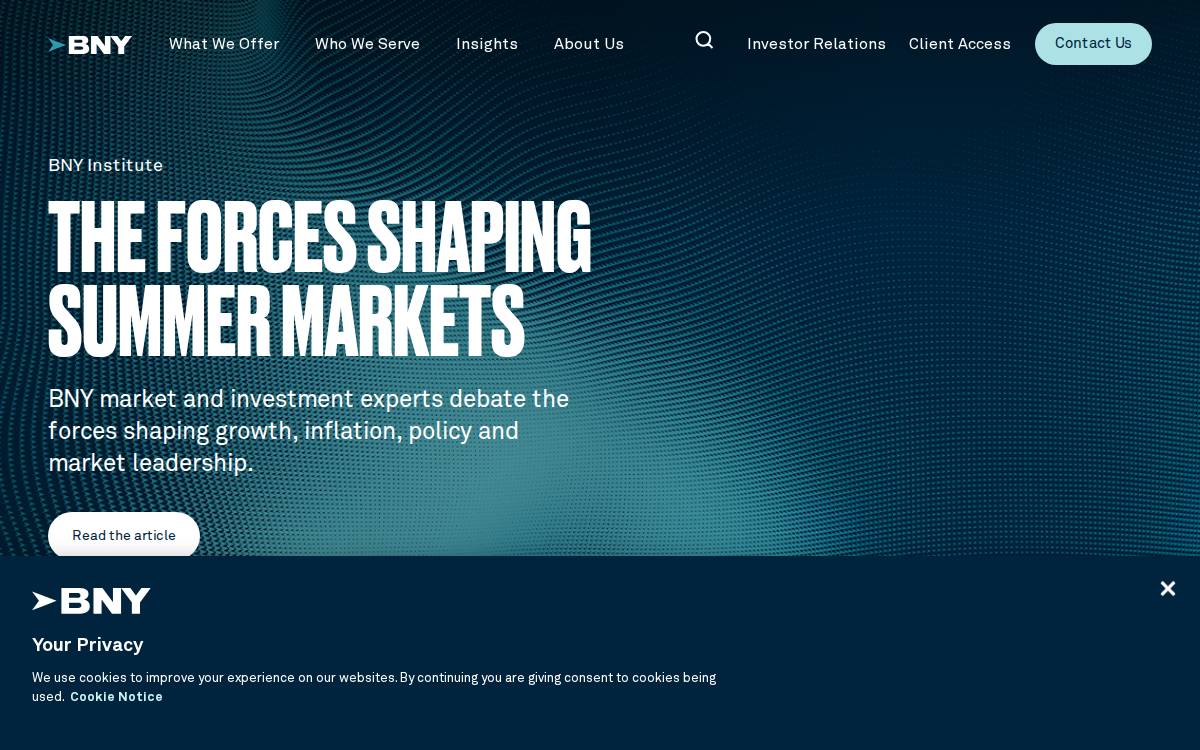 Bny website preview