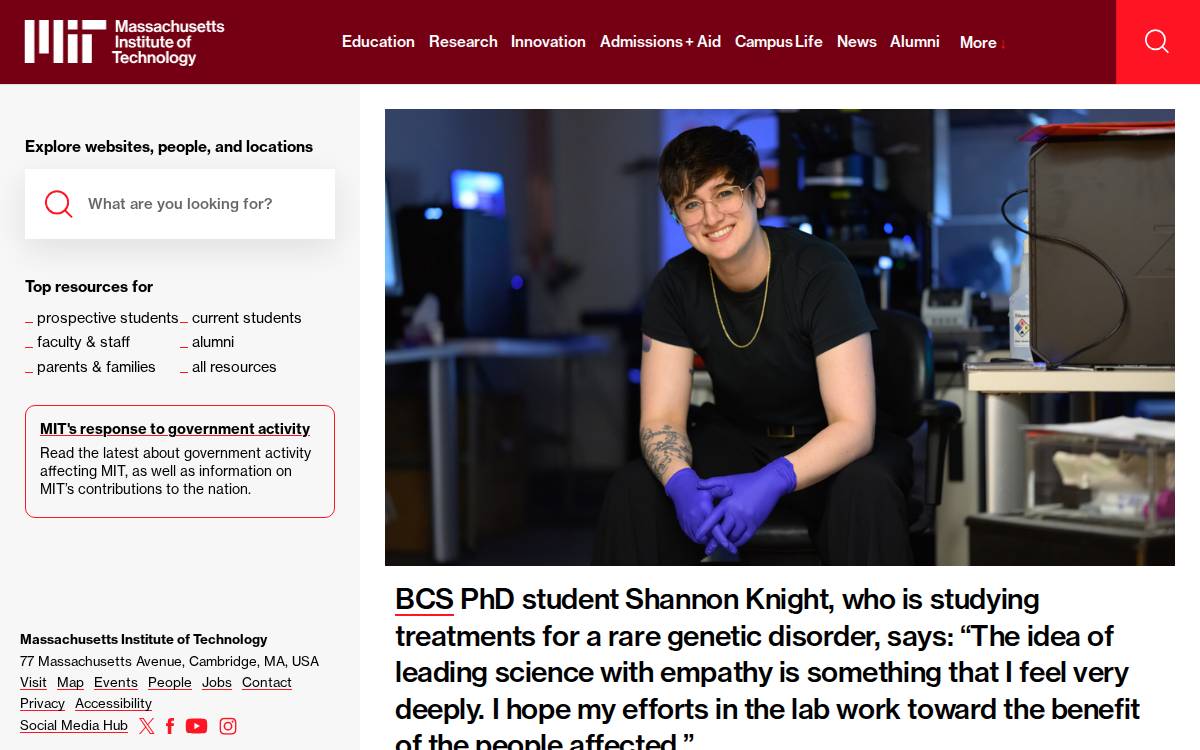 Bob Langer website preview