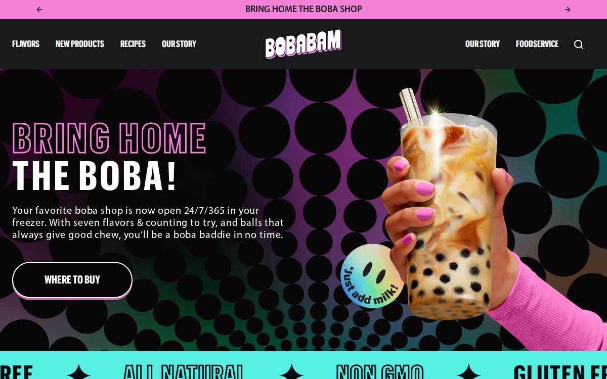BOBABAM website preview