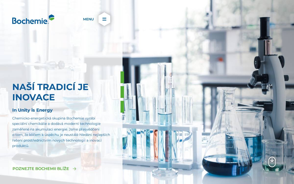 Bochemie website preview