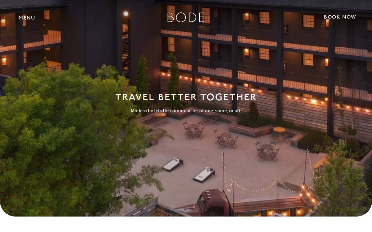Bode website preview