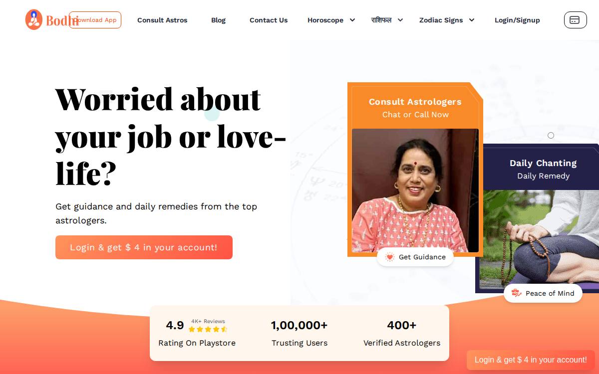 Bodhi website preview