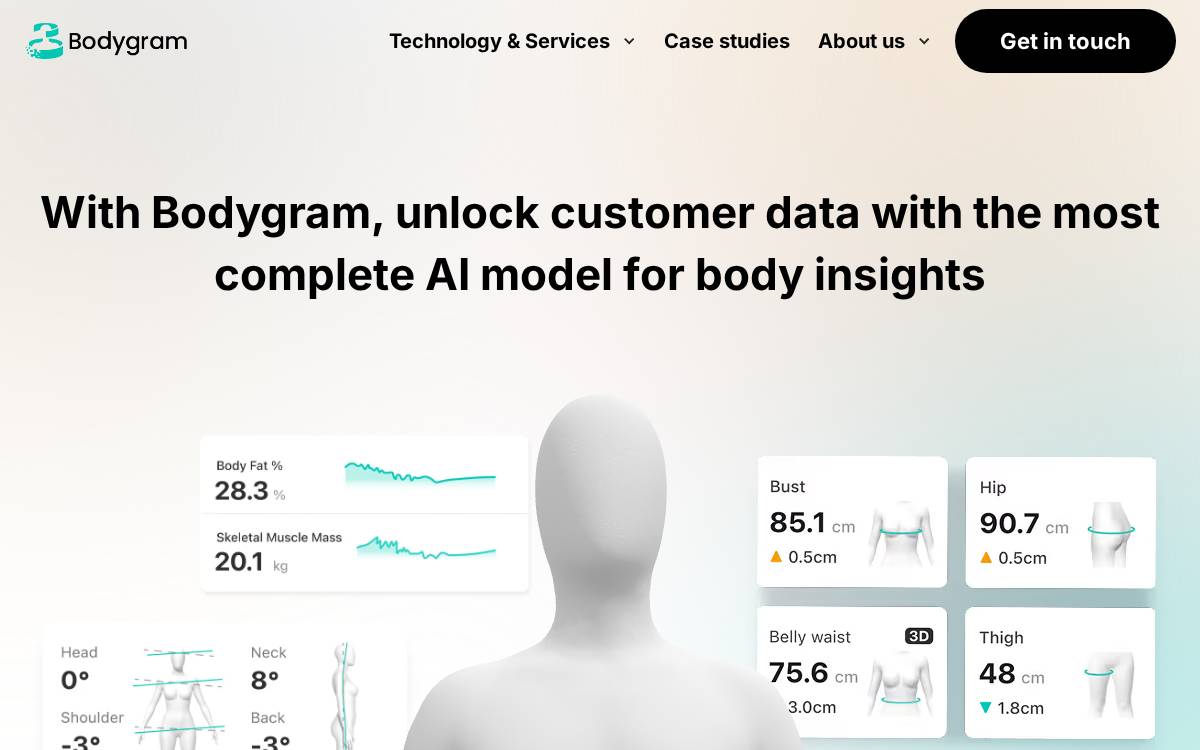 Bodygram Japan Inc. website preview