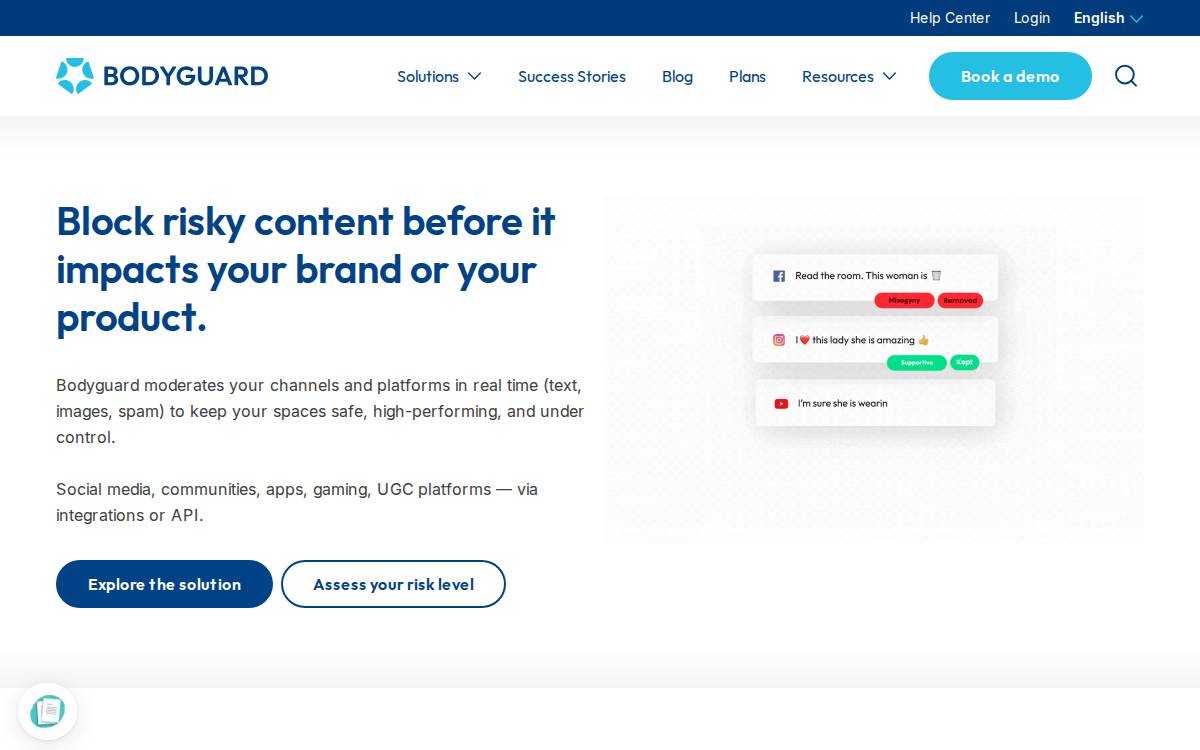 Bodyguard website preview