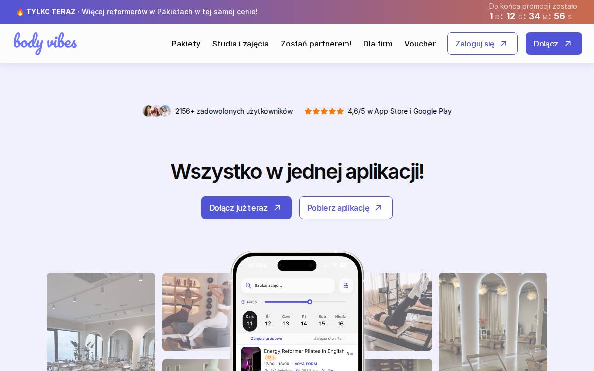 BodyVibes website preview
