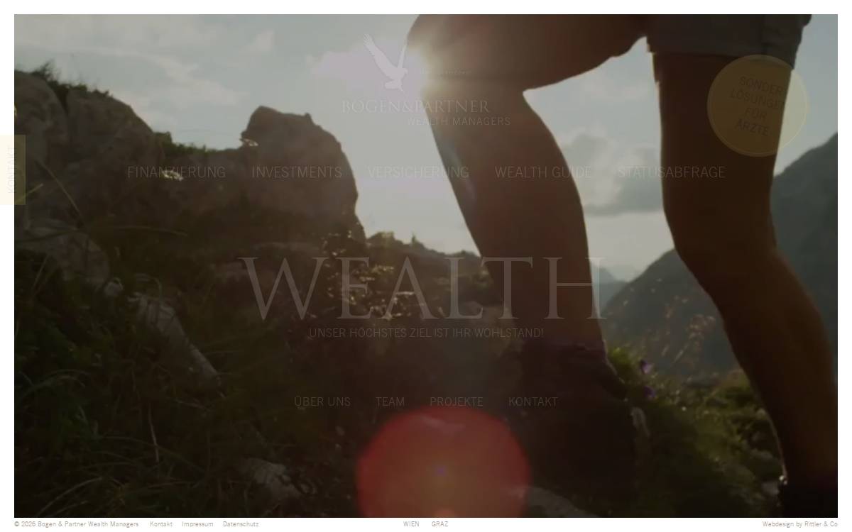 Bogen&Partner Wealth Managers GmbH website preview