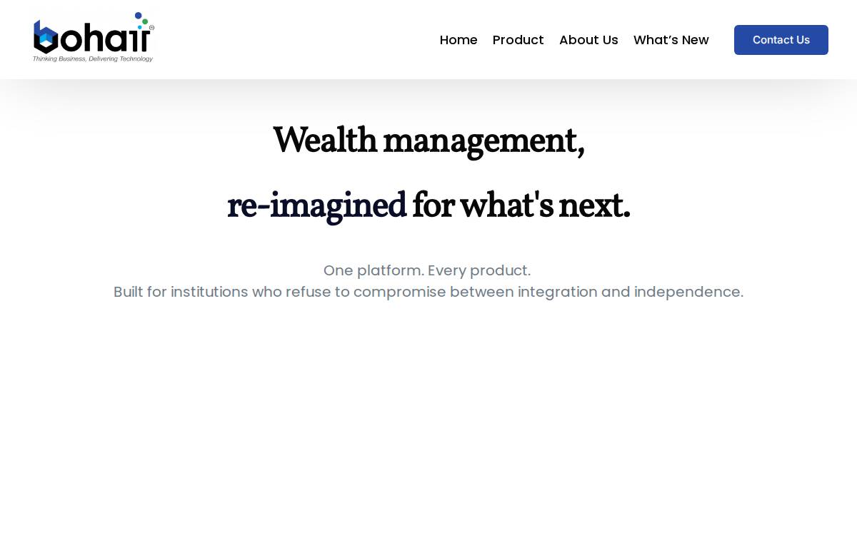 Boharr Fintech Private Limited website preview