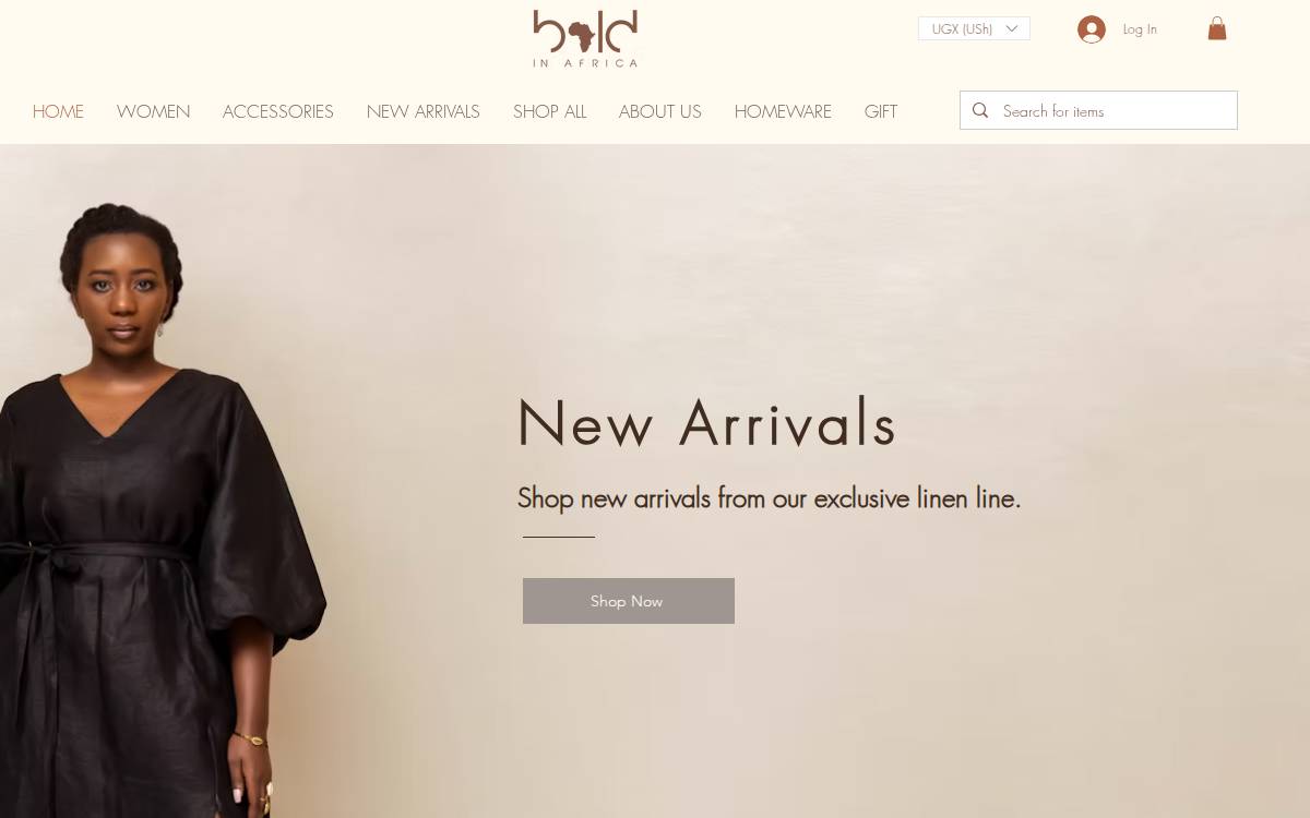 BOLD Kampala website preview
