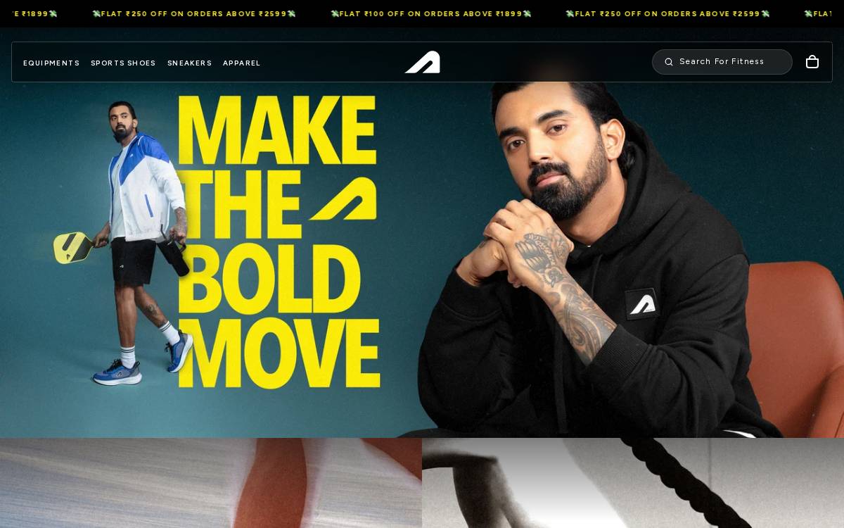 Boldfit website preview