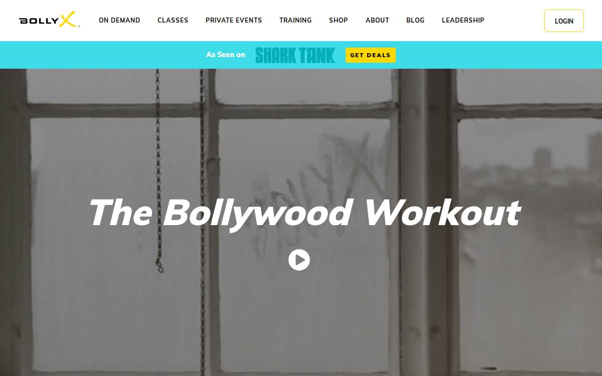 BollyX website preview