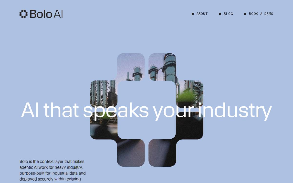 Bolo AI website preview