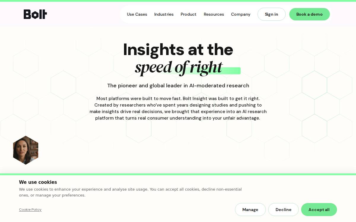 Boltinsight website preview