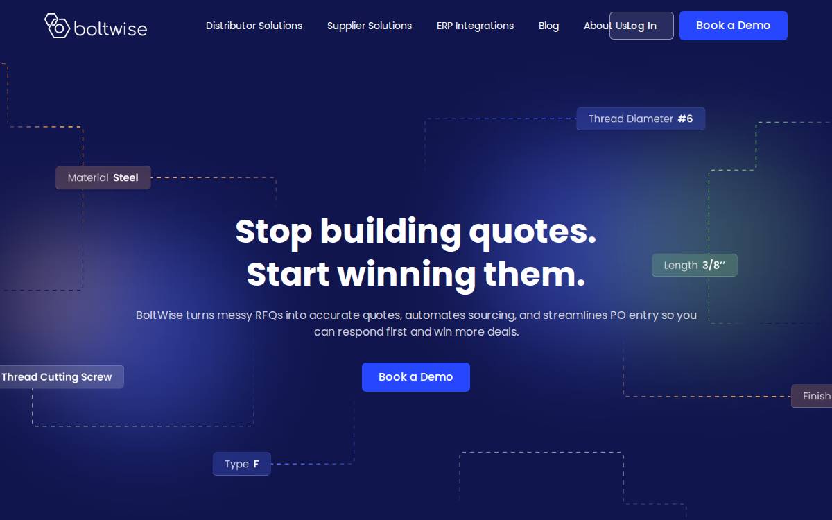 Boltwise website preview