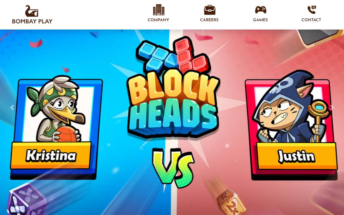 Bombay Play website preview