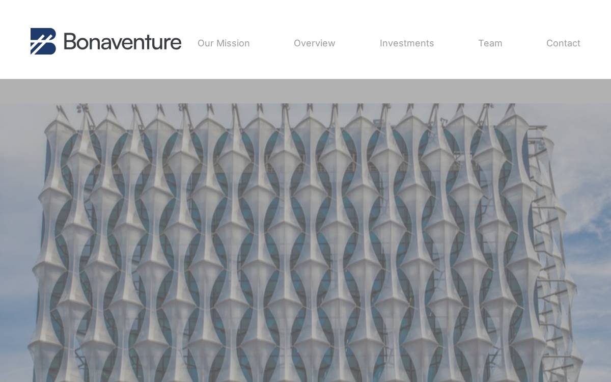 Bonaventure Capital website preview