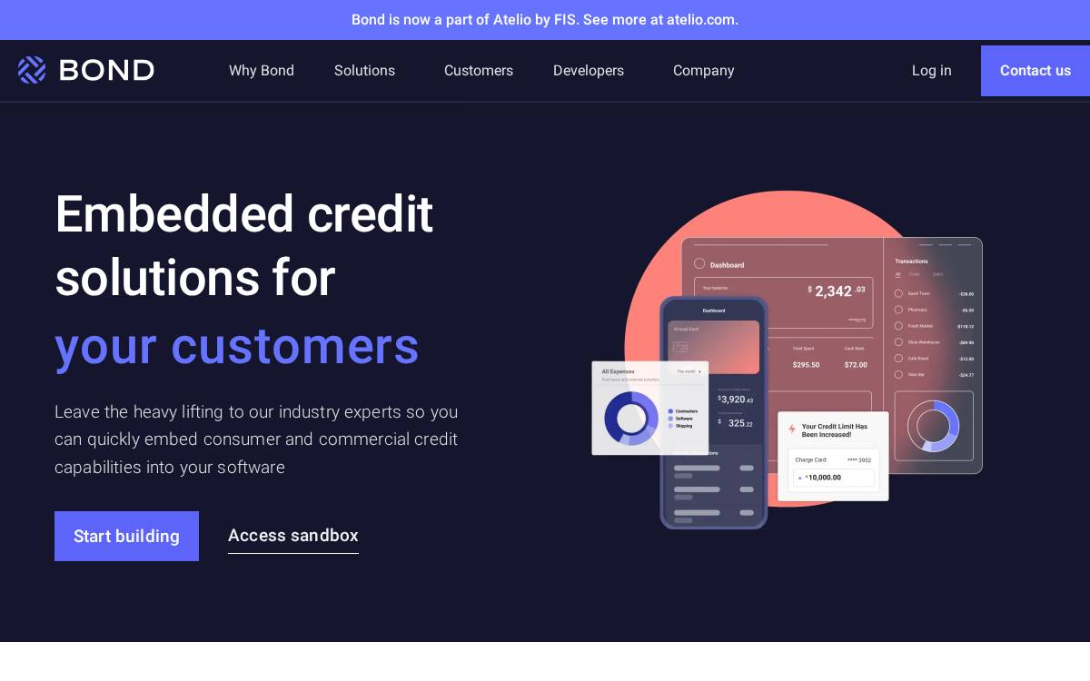 Bond website preview