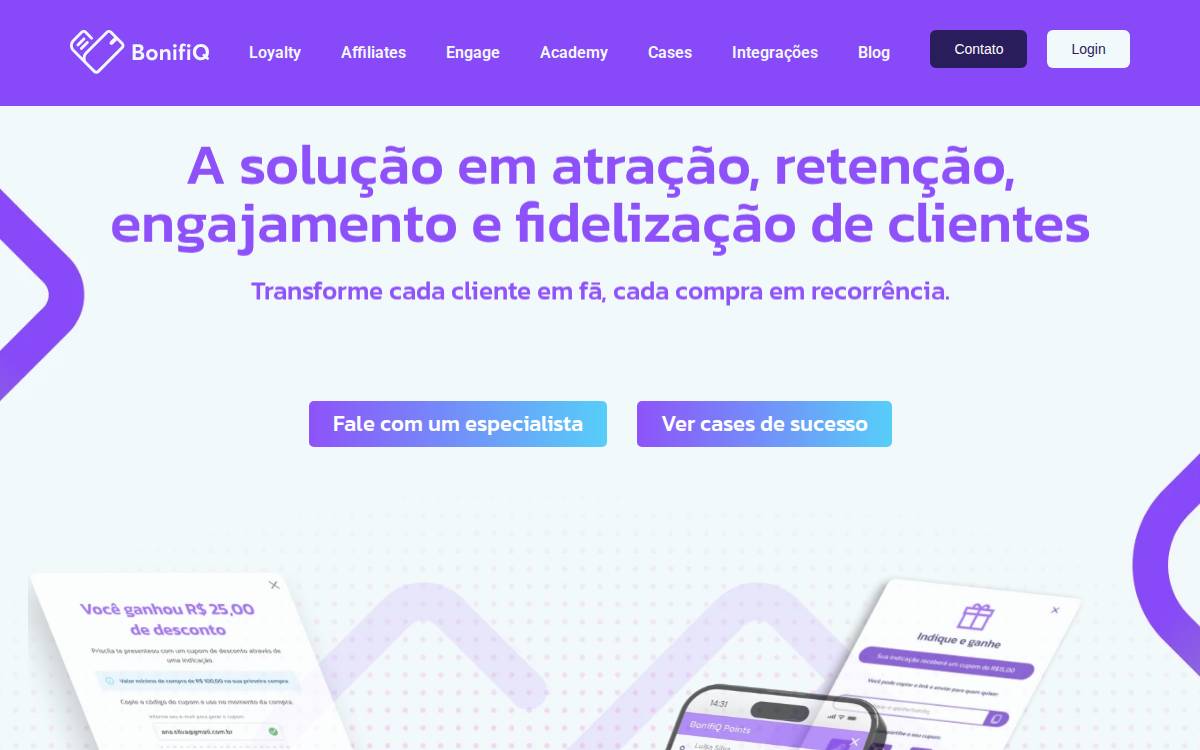 BonifiQ website preview