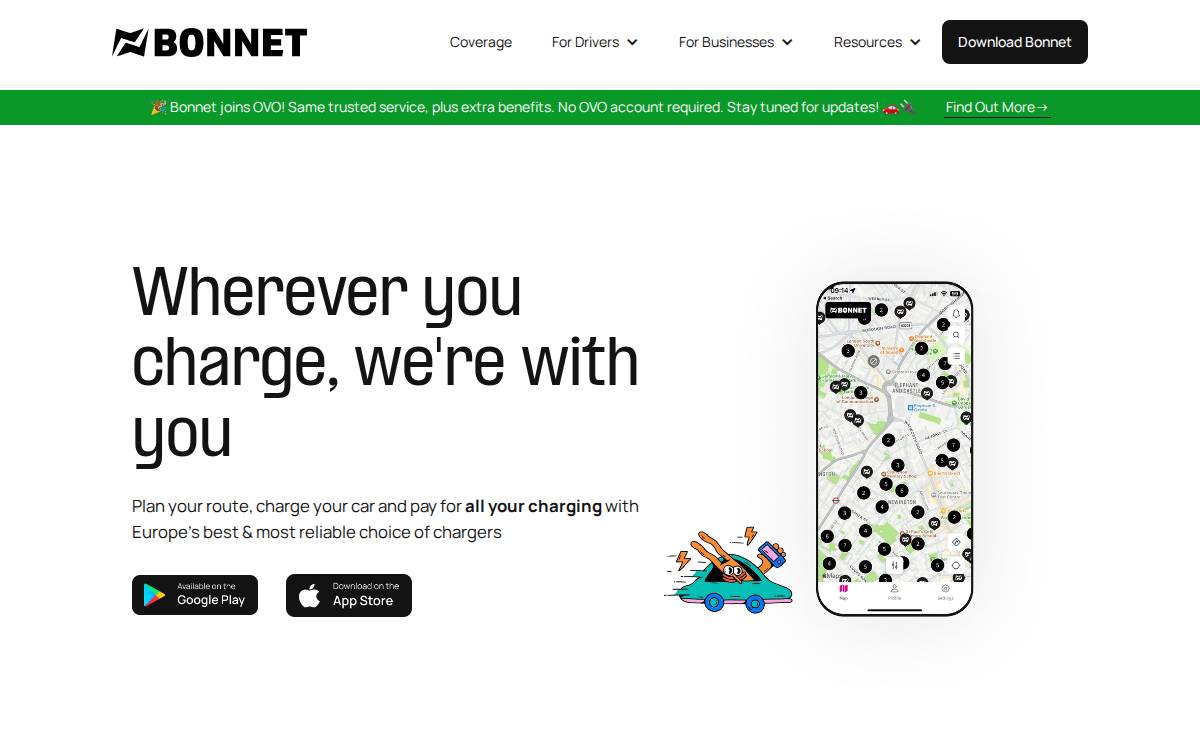 Bonnet website preview