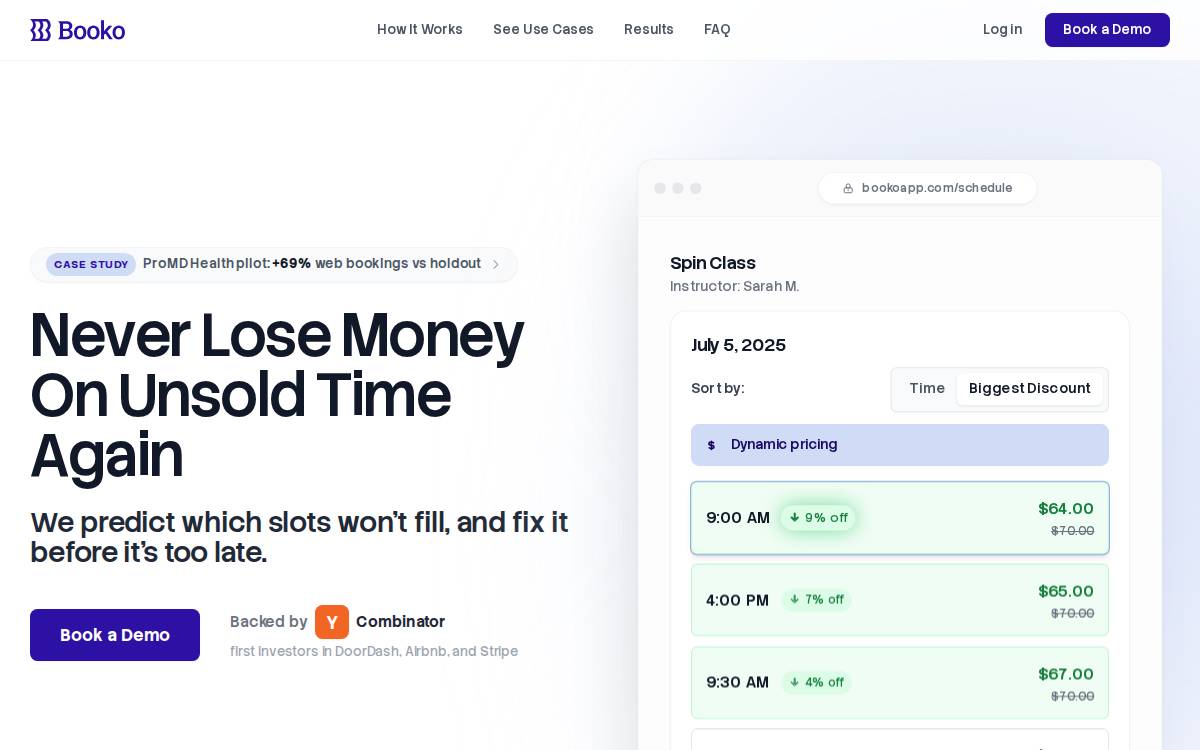 Booko website preview