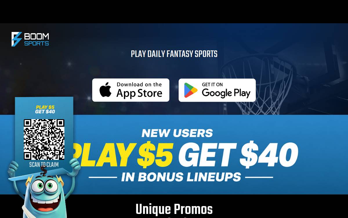 Boom Fantasy website preview