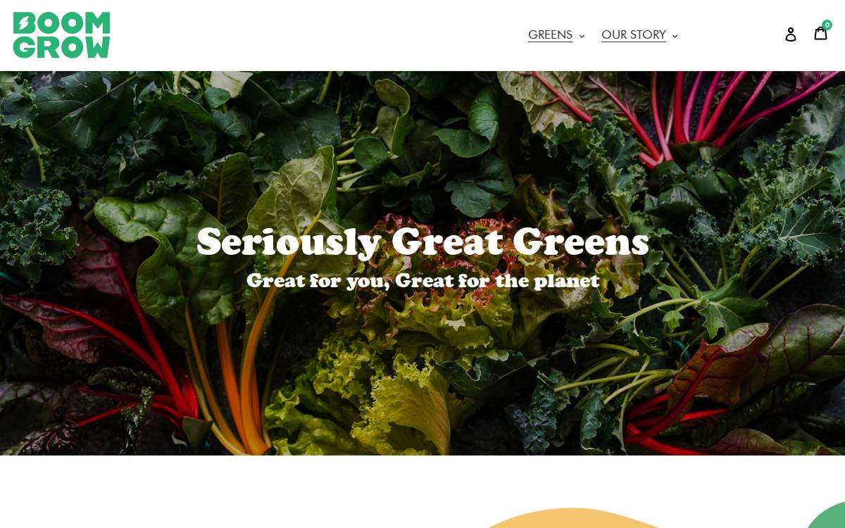 Boomgrowfarms website preview