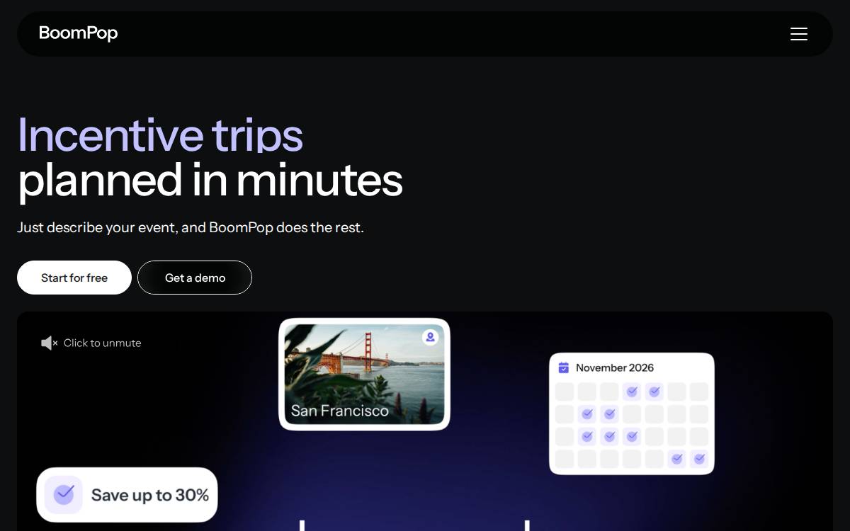 BoomPop website preview