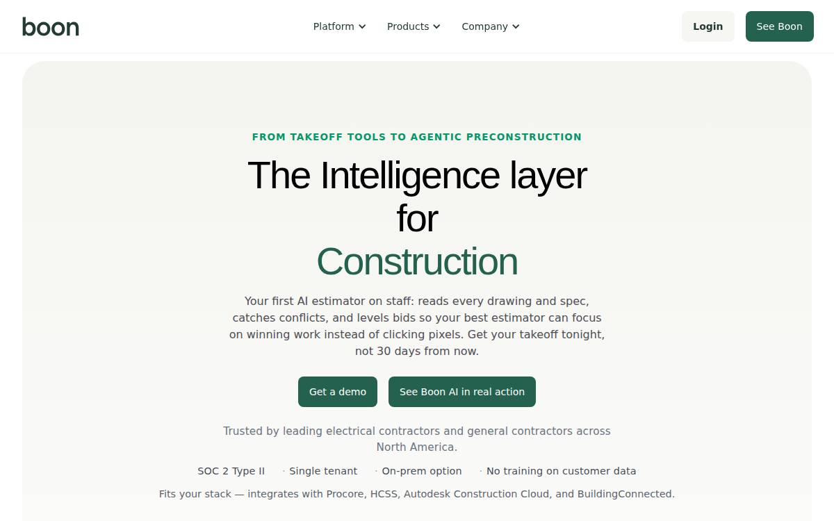 Boon website preview