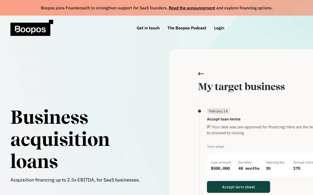 Boopos website preview