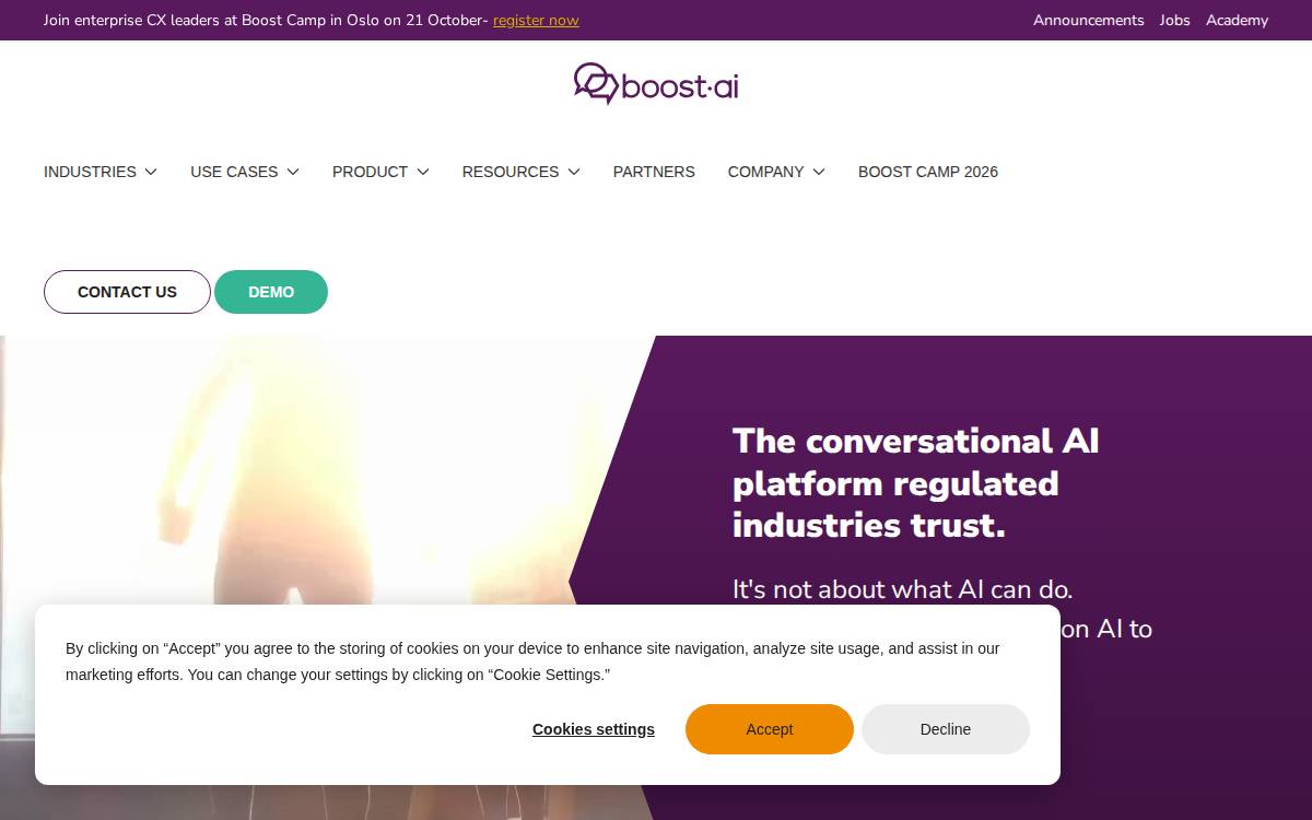 Boost website preview