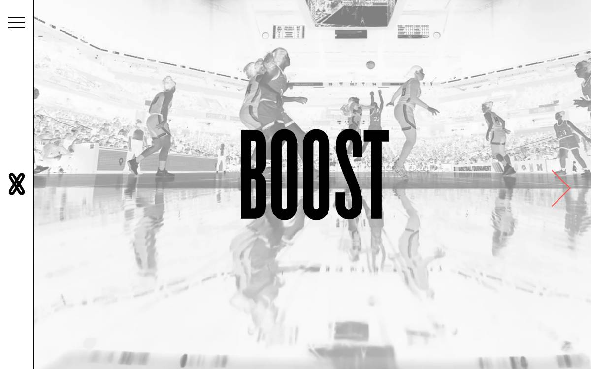Boostsport website preview