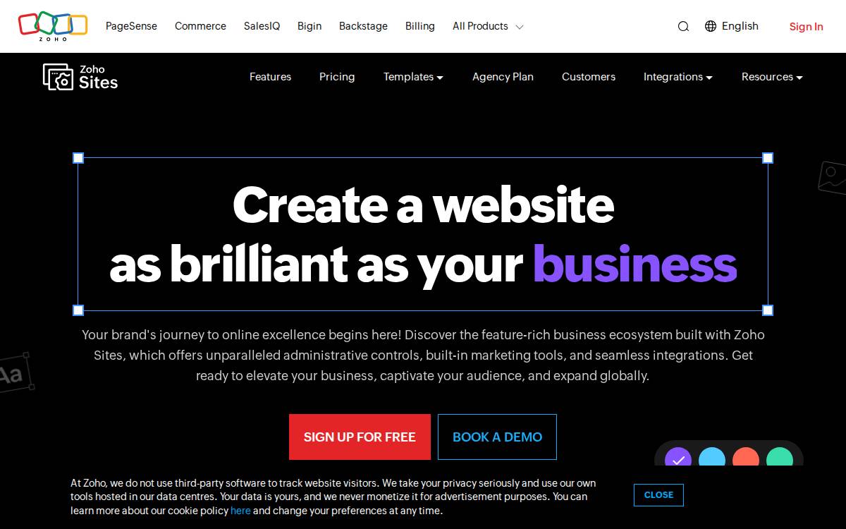 Booth Energy website preview