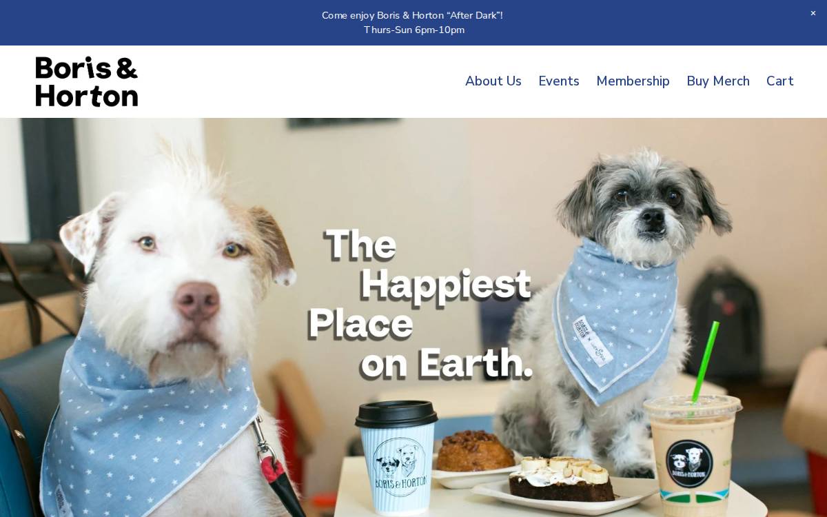 Boris & Horton website preview