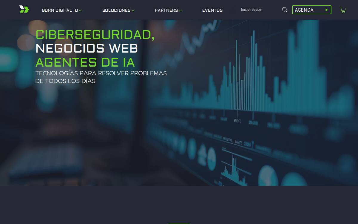 BORN DIGITAL IO website preview