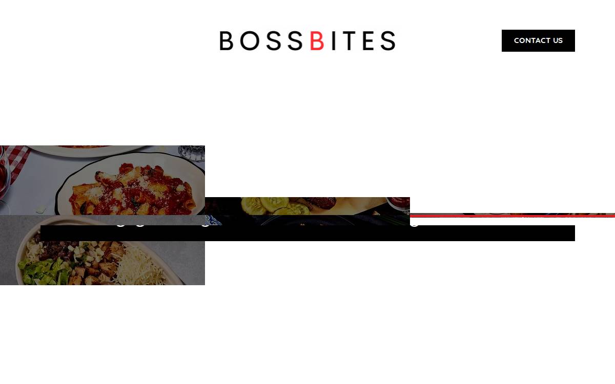 BossBites website preview