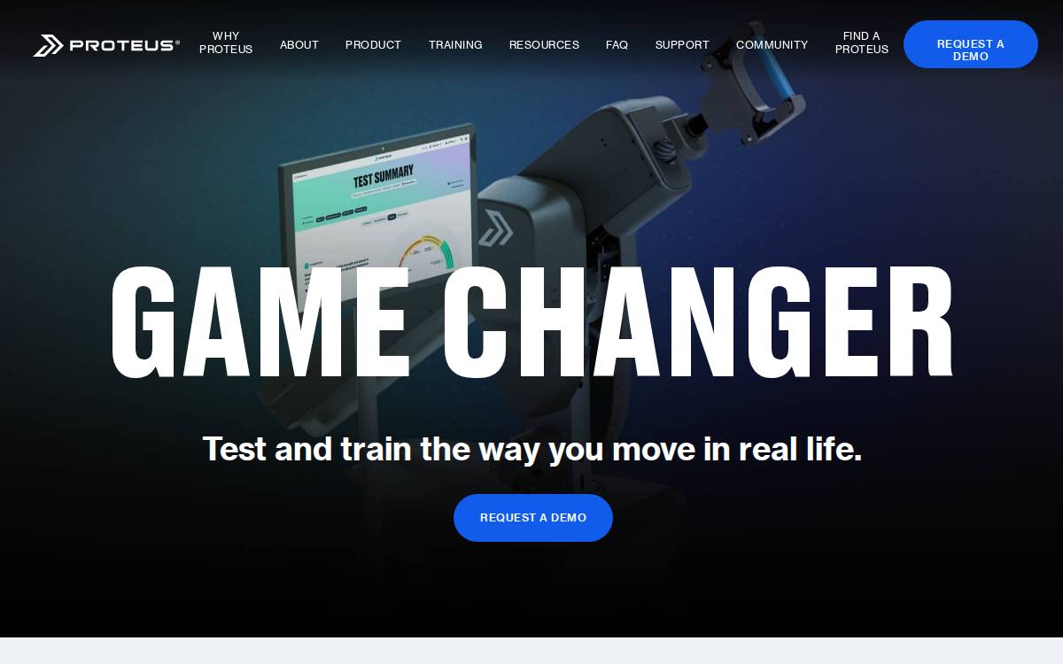 Boston Biomotion website preview