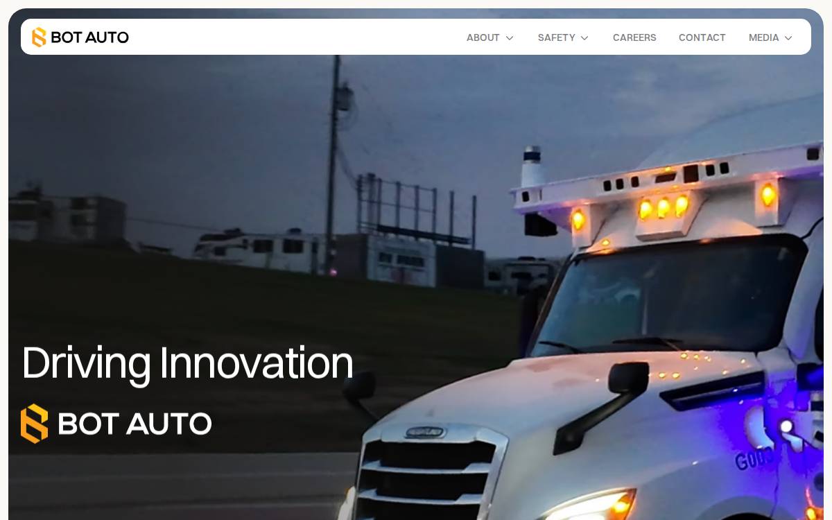 Bot website preview