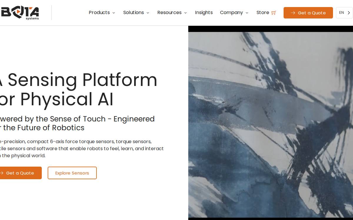 BOTA website preview