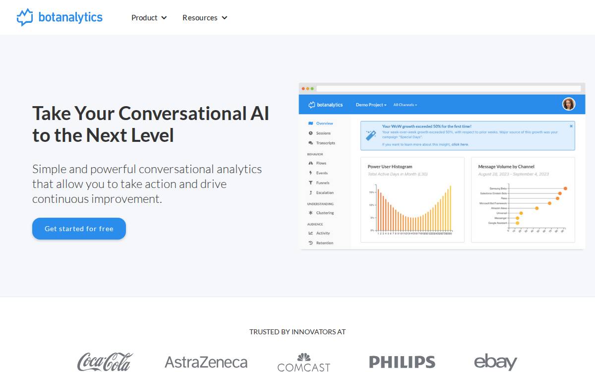 Botanalytics website preview