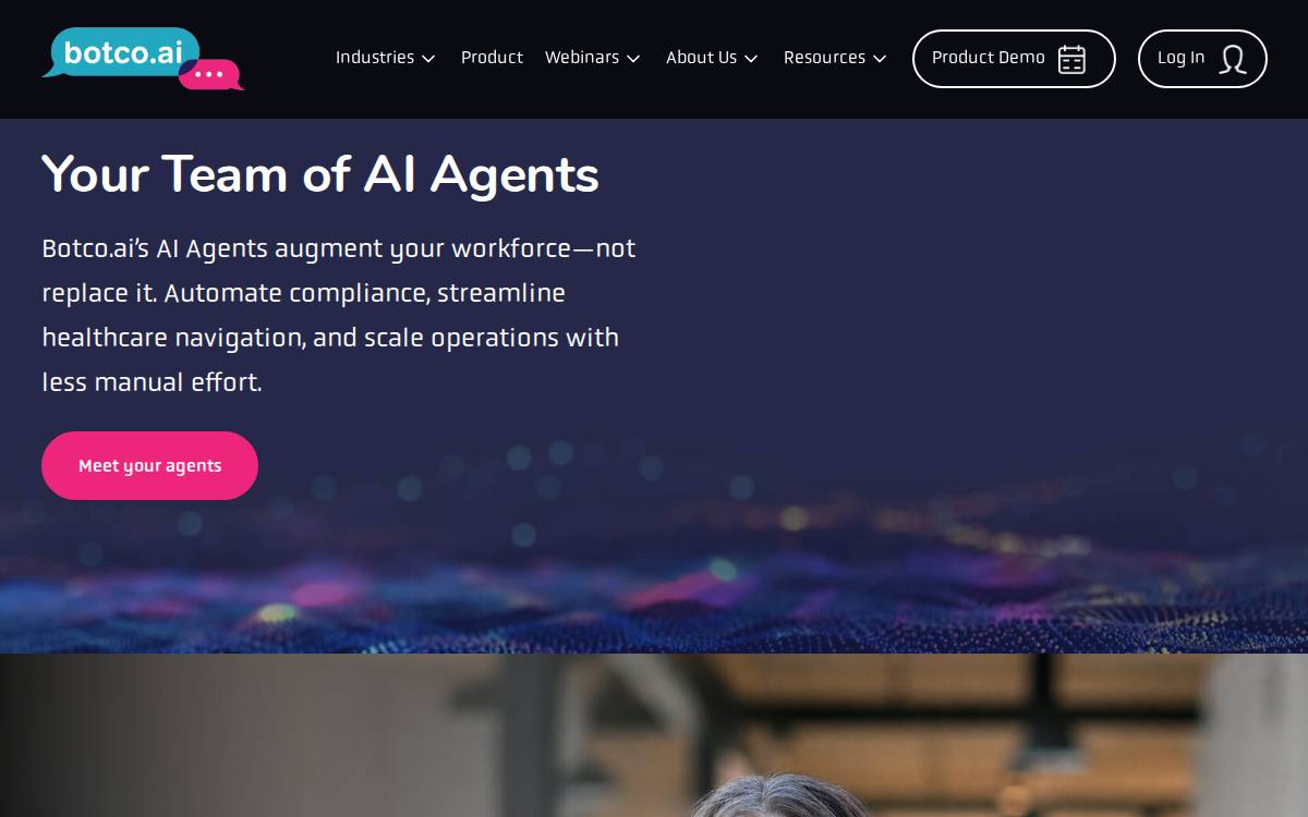 Botco website preview