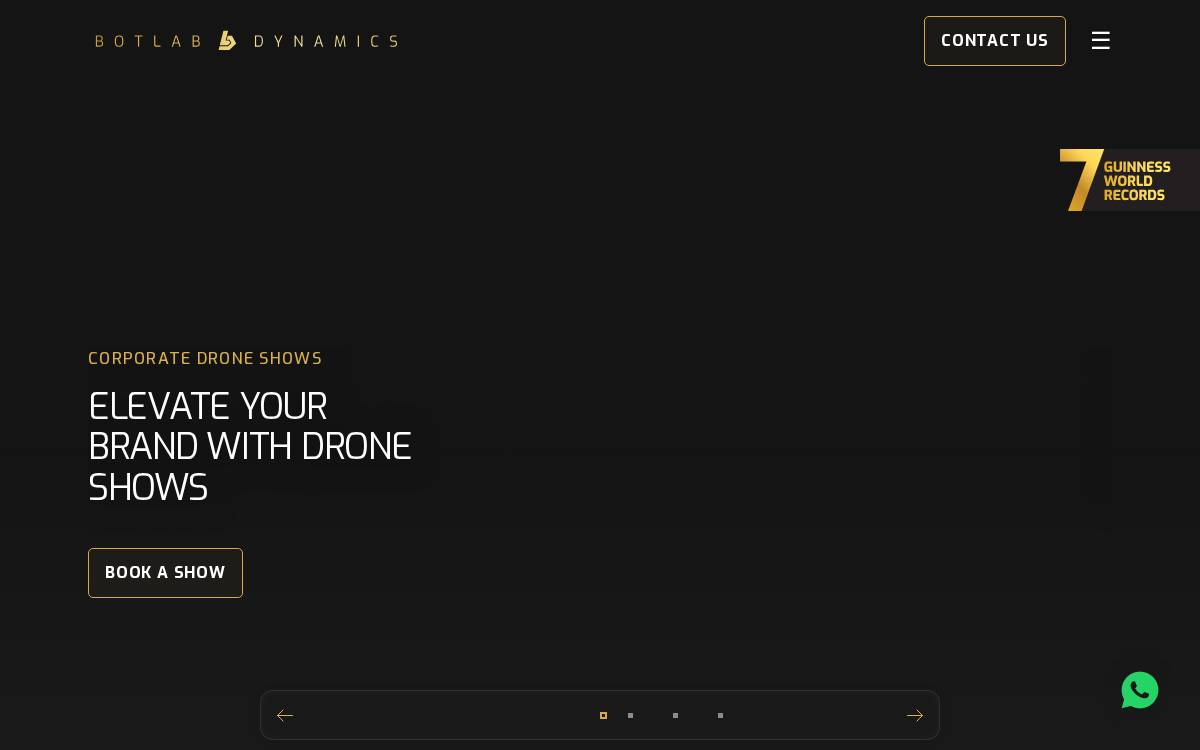 BotLab Dynamics website preview