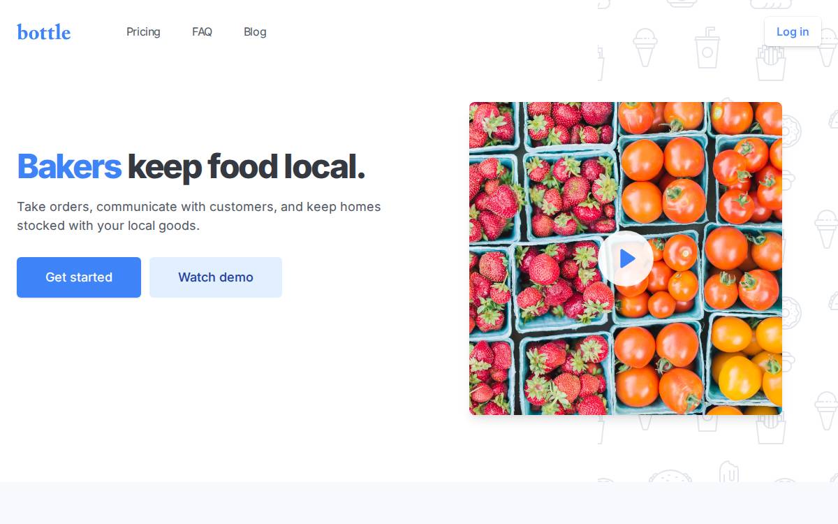 Bottle Labs website preview